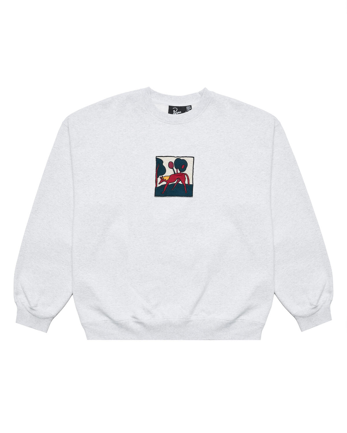 by Parra Long lost leg crew neck sweatshirt | 56135 | AFEW STORE